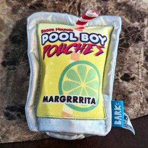 10/$10 Bark Box Pool Boy Pouches Small Plush Squeaker Dog Toy